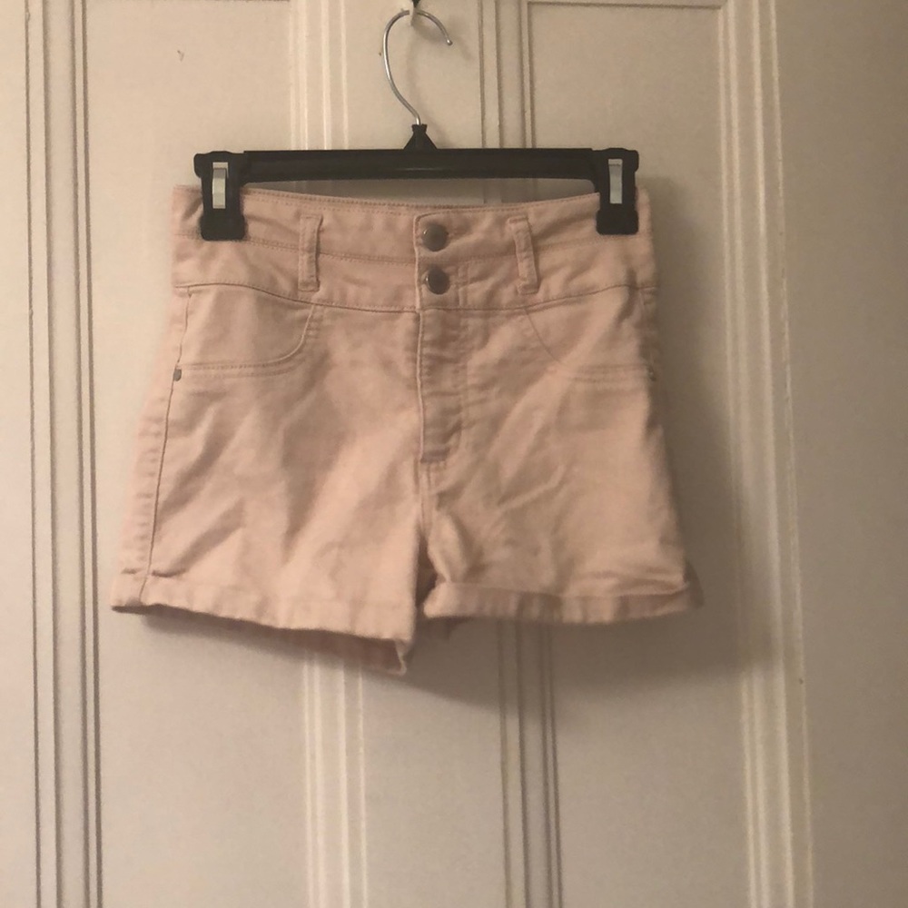 Light pink shorts